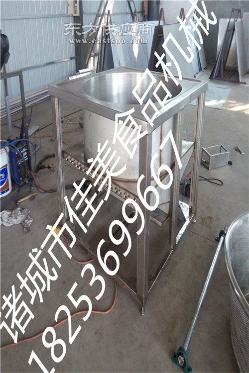 鸡腿汉堡油炸机信誉好的厂家 天津鸡腿汉堡油炸机 佳美食品机械图片